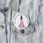 Crowned Queen Custom Pageant Button 缶バッジ (インサイチュ)