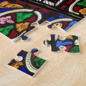 Crowning of Esther stained glass window ジグソーパズル (側面)