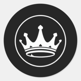 Crownsスタンプ ラウンドシール