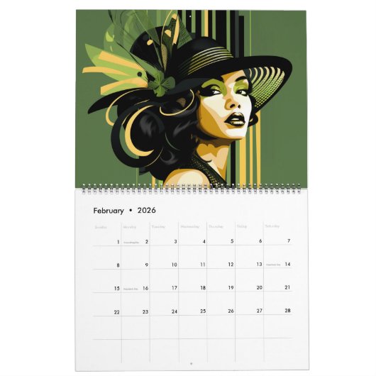 CROWNS VOLUME 1 2026 CALENDAR カレンダー (2月 2026)