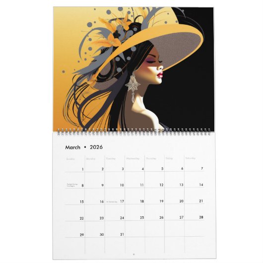 CROWNS VOLUME 1 2026 CALENDAR カレンダー (3月 2026)