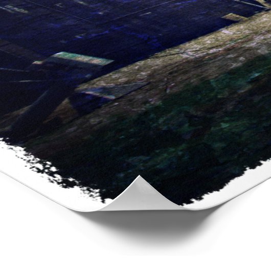 Crow's Nest Barn Quilt ポスター (角)