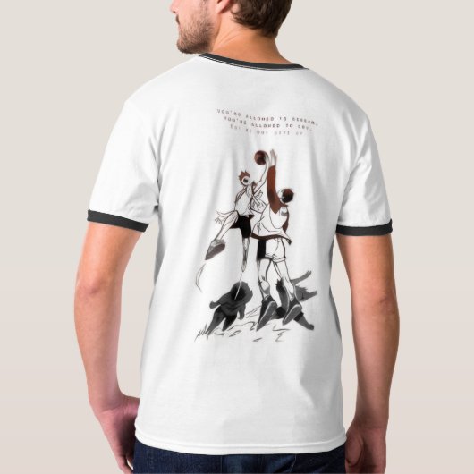 🏐Crows Volleyball Spirit Tee – Fly High Edition🏐 Tシャツ (裏面)