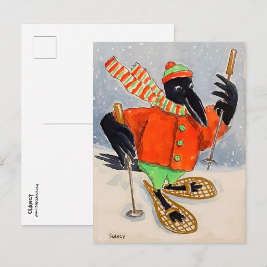 Crowshoesはがき ポストカード (正面/裏面)