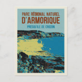 Crozon Bretagne Franceアルモリケの地域公園 ポストカード (正面)