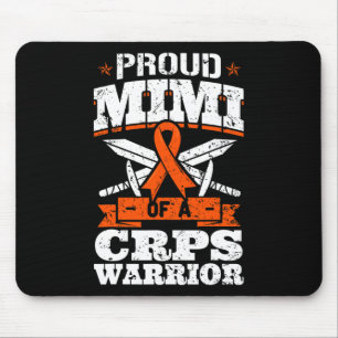 CRPSの戦士の誇りあるミミ RSD Awareness Ribbon マウスパッド
