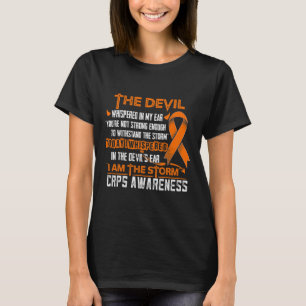 CRPS啓発 私は嵐の悪魔 Tシャツ