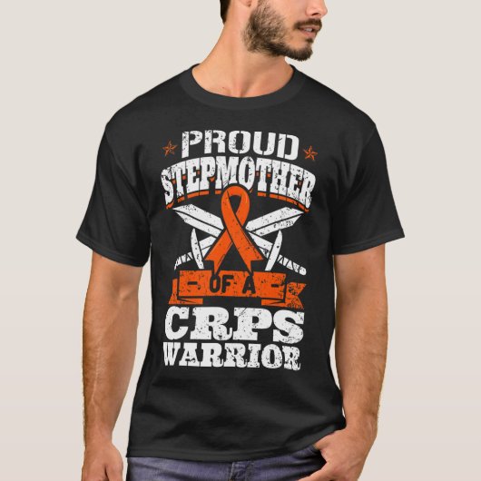 CRPS戦士の誇りある継母 RSD啓発 Tシャツ (正面)