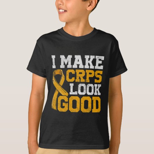 CRPS複合地域痛み症候群認識度Nove Tシャツ (正面)