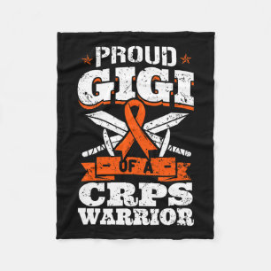 Crps誇りを持った戦士RsdのリボンのGigi認識度 フリースブランケット