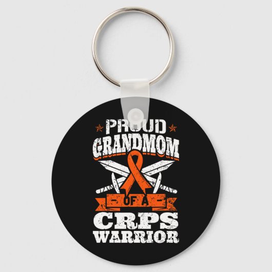 CRPS誇りを持った戦士RSD認識度RNDの祖母 キーホルダー (正面)