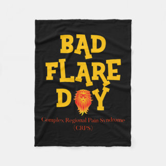 Crps認識度不良フレアの日 フリースブランケット