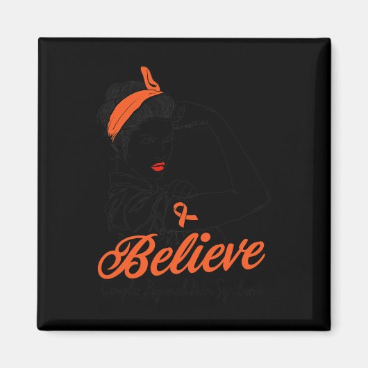 CRPS認識度戦士アンブレイクブルスーパーヒーロー マグネット (正面)