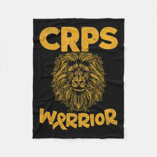 Crps認識度複合地域疼痛症候群Warr フリースブランケット