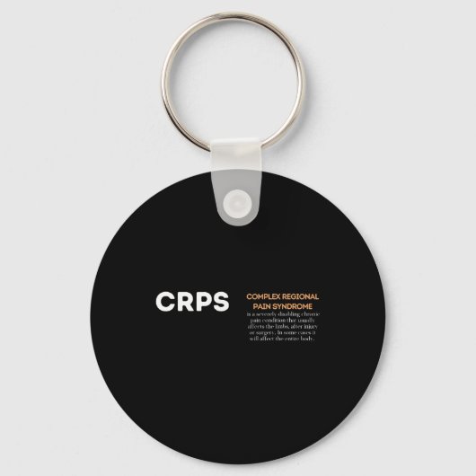 Crps認識度 – 複合地域痛み症候群 キーホルダー (正面)