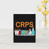 CRPS 戦士の意識向上 カード (黄色い花)