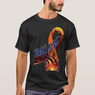 CRPS RSDのリボンの炎のワイシャツ Tシャツ