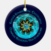 CRPS RSDの強さの勇気の希望の信頼のオーナメント セラミックオーナメント (裏面)