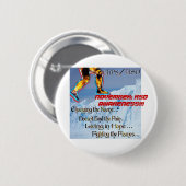 CRPS RSDの足 缶バッジ (正面&裏面)