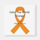 CRPS/RSDマグネット用のワールドOrange™のカラー設定 マグネット (正面)