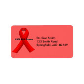 CRPS-RSD疾患 ラベル (正面)