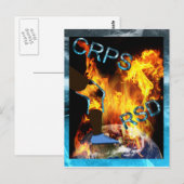 CRPS/RSD World 'a Fire AM Blanging Neeポストカード ポストカード (正面/裏面)