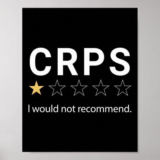 Crps Warrior Rsd Crps Aをお勧めしないCrps ポスター (正面)