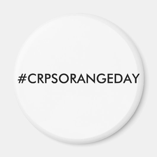 #CRPSORANGEDAY磁石 マグネット (正面)