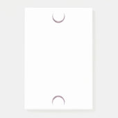 Crsecent Moon Post-Itノート ポストイット (正面)