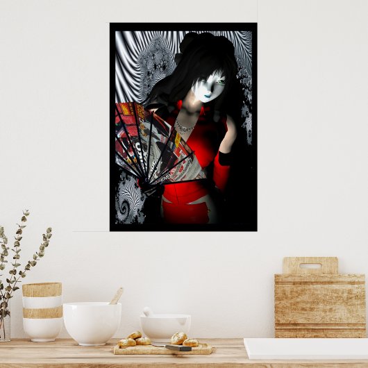 CRTN芸者 ポスター (キッチン)