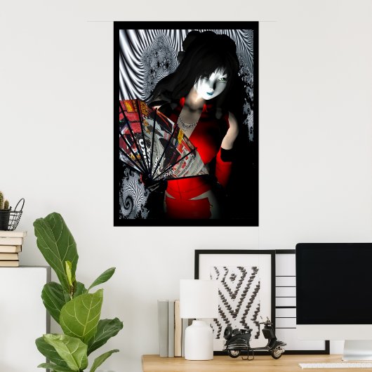 CRTN芸者 ポスター (ホームオフィス)