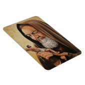 Crucifix冷蔵庫/車とSt. Padre Pio マグネット (右側)