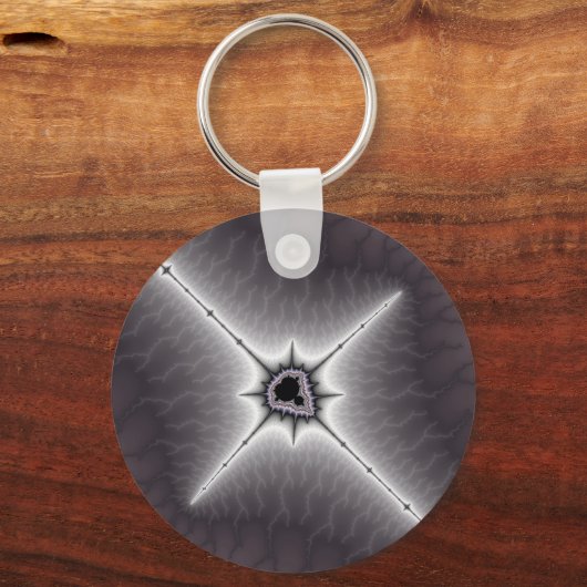 Crucifix – フラクタルキーチェーン キーホルダー (正面)