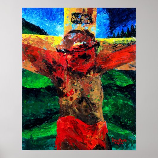Crucifixion- 2009年に完成 ポスター (正面)