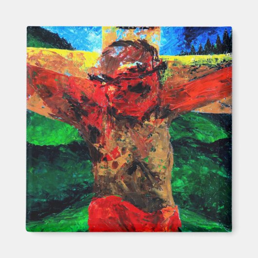 Crucifixion- 2009年に完成 マグネット (正面)