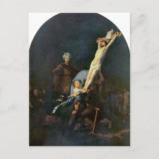 Crucifixion 2 by Rembrandt Harmenszoon van Rijn ポストカード