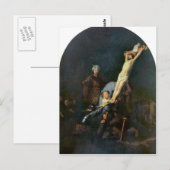 Crucifixion 2 by Rembrandt Harmenszoon van Rijn ポストカード (正面/裏面)