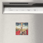 Crucifixion, c.1510 (パネル上の油) マグネット (インサイチュ (食洗機))