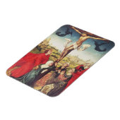 Crucifixion, c.1510 (パネル上の油) マグネット (左側)