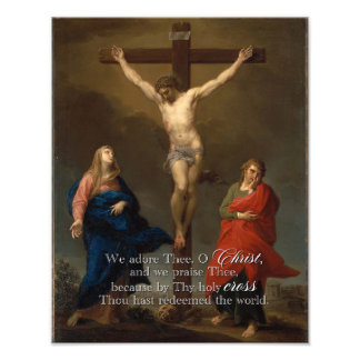 Crucifixion of Christ 11x14 Print フォトプリント