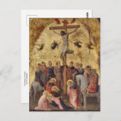 Crucifixion of Jesus by Fra Angelico ポストカード (正面/裏面)