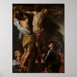 Crucifixion of Saint Andrew by Caravaggio – ポスター