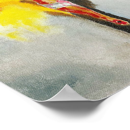 Crucifixion Print ポスター (角)