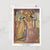 Crucifixion: The Marien詳細By Fra Angelico ポストカード (正面/裏面)