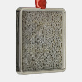 cruciform装飾、第1214tが付いているビザンチンの平板 メタルオーナメント (右)