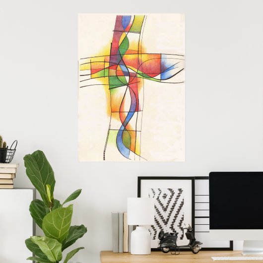 Cruciform XII ポスター (ホームオフィス)