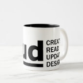 crudmug ツートーンマグカップ (正面右)