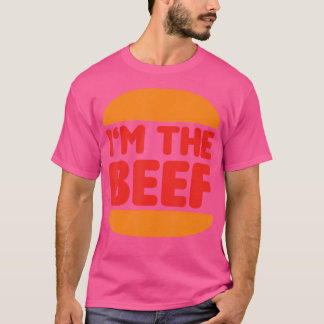 Crudo I'M The Beef ユニセックス大人用 ブラック Tシャツ