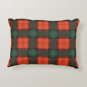 Cruickshankの一族の格子縞のスコットランドのキルトのタータンチェック アクセントクッション (裏面)