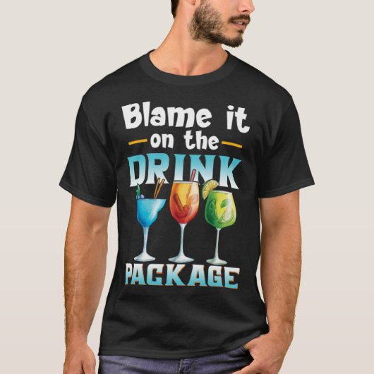 Cruise  Blame It On The Drink Package  1 Tシャツ (正面)